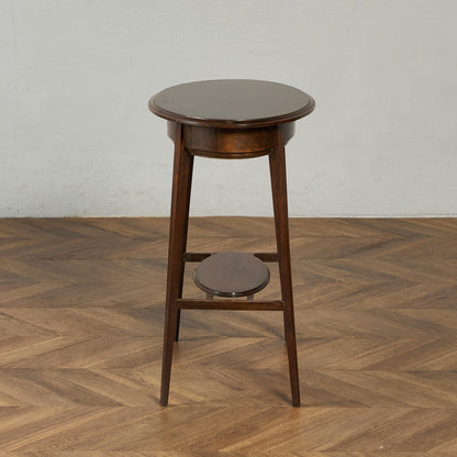 マホガニー材 サイドテーブル