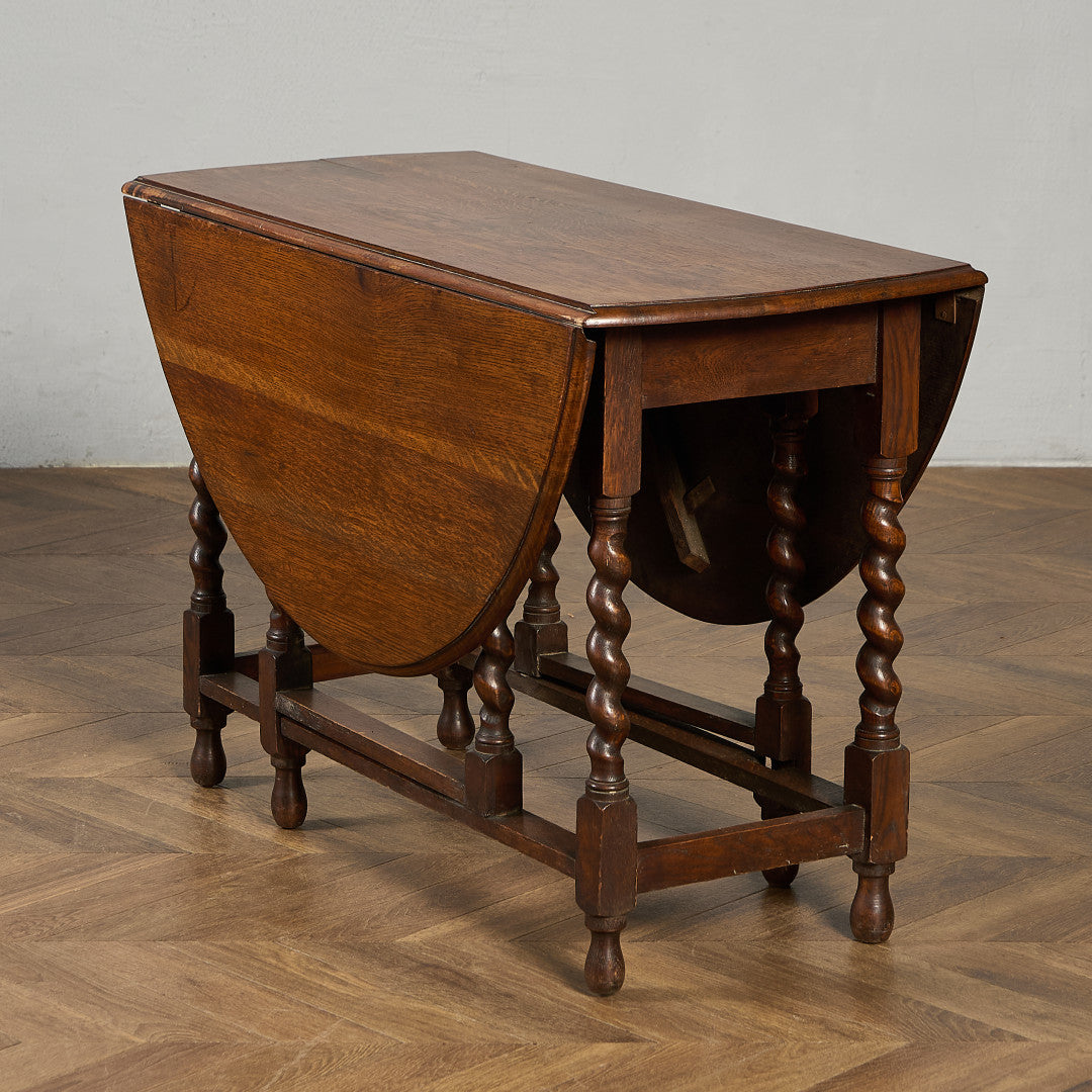 英国 クラシック ドロップリーフ ゲートレッグテーブル #91795