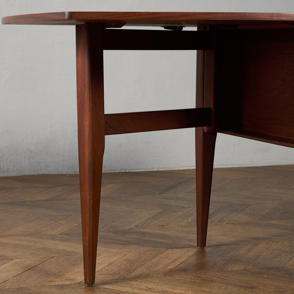 イギリス ヴィンテージ ドロップリーフ ゲートレッグテーブル