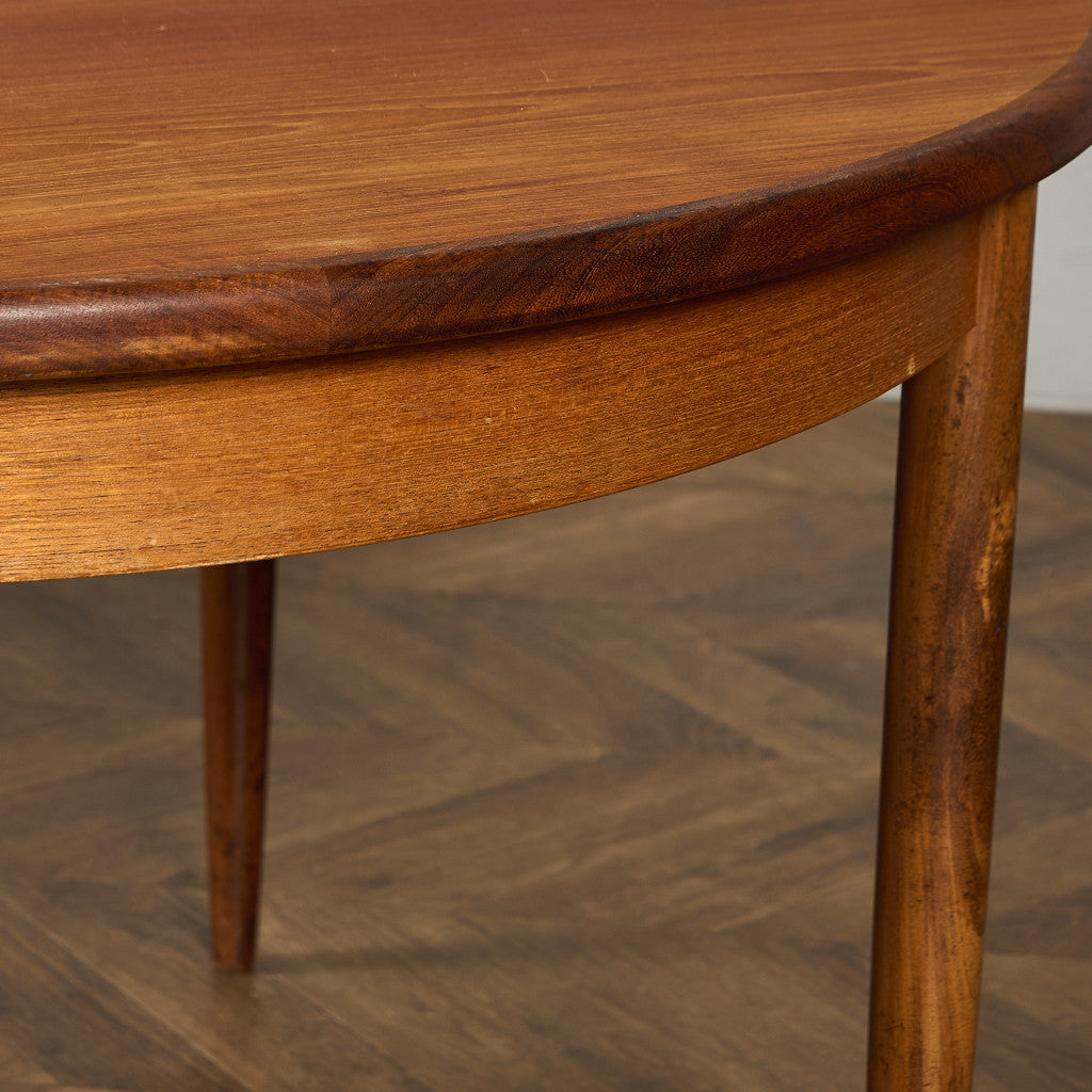 エクステンション ラウンド ダイニングテーブル