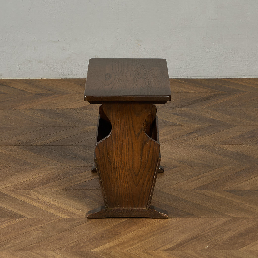 英国 クラシック マガジンラック サイドテーブル