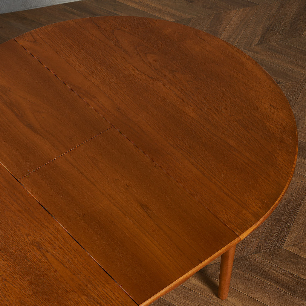 ヴィンテージ エクステンション ラウンドダイニングテーブル