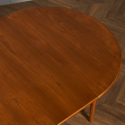ヴィンテージ エクステンション ラウンドダイニングテーブル