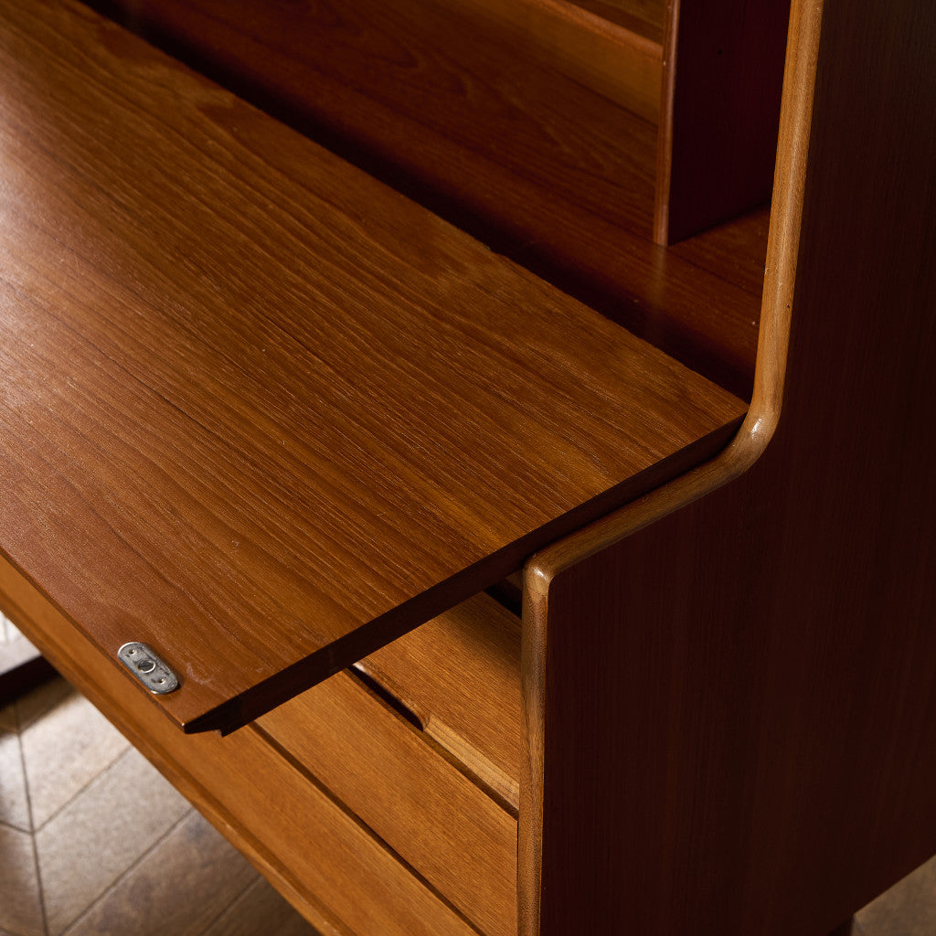 ヴィンテージ ビューローブックケース ウォールユニット