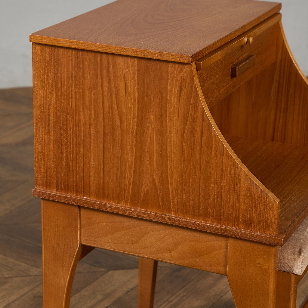 ヴィンテージ テレフォンベンチ サイドテーブル