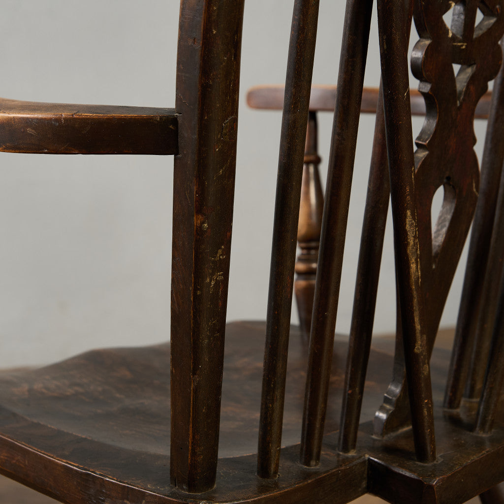 英国 クラシック ホイールバック ウィンザー アームチェア