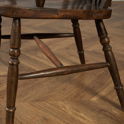 英国 クラシック ホイールバック ウィンザー アームチェア