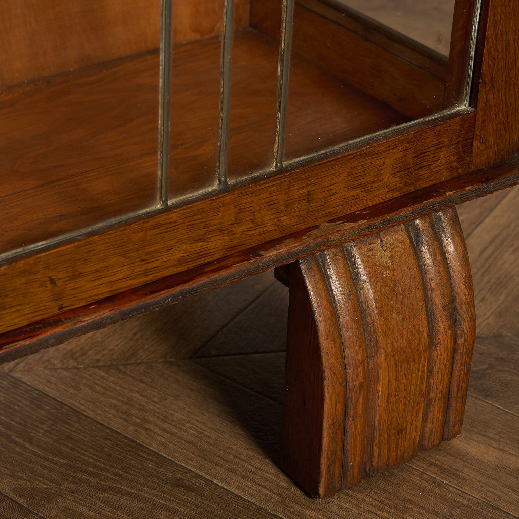 英国 クラシック キュリオケース 飾り棚 #90094