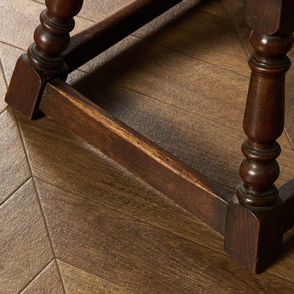 英国 クラシック オーク材 センターテーブル  サイドテーブル