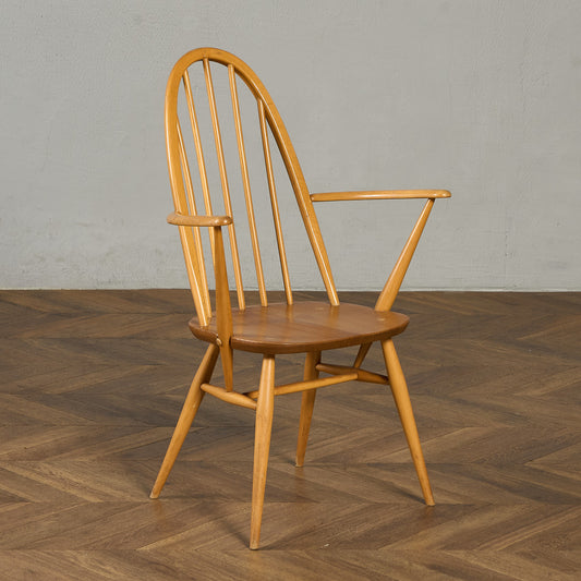 アーコール ERCOL ヴィンテージ クエーカー アームチェア ブルーラベル #89762