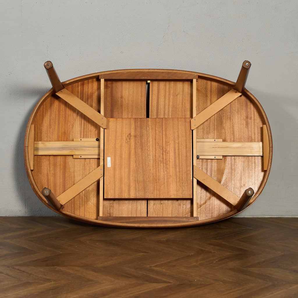 エクステンション オーバル ダイニングテーブル