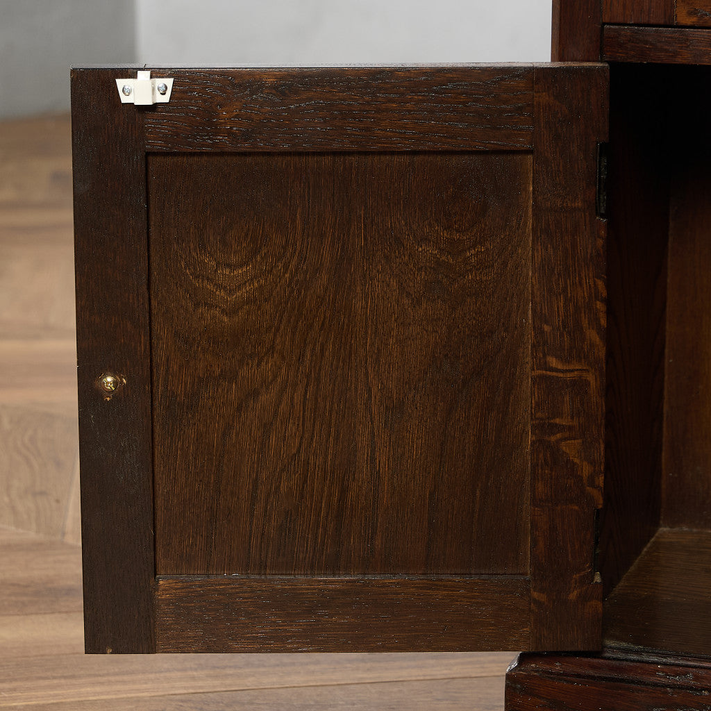 英国 クラシック オーク材 ブックケース