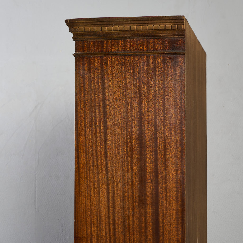 英国 クラシック エドワーディアン 様式 ブックケース カップボード