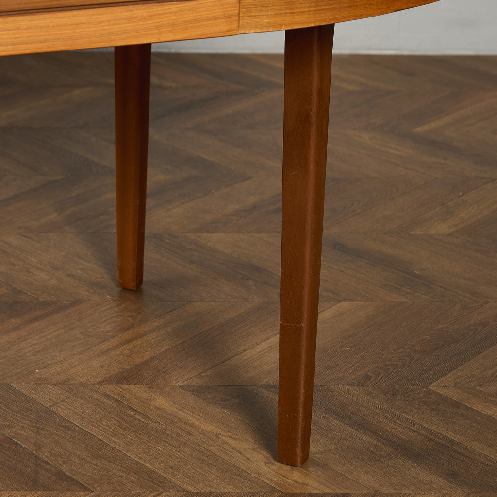 英国 ヴィンテージ エクステンション ラウンド ダイニングテーブル