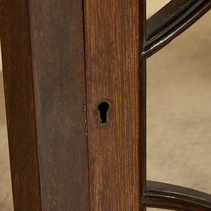 英国 クラシック ディスプレイ ガラス キャビネット #97302