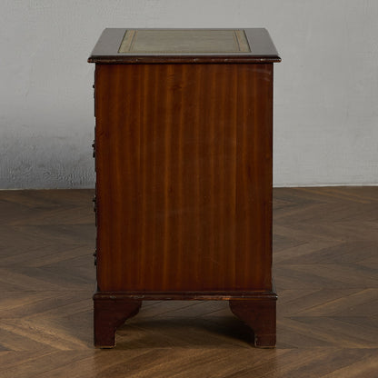 英国 クラシック 両袖 スモール デスク