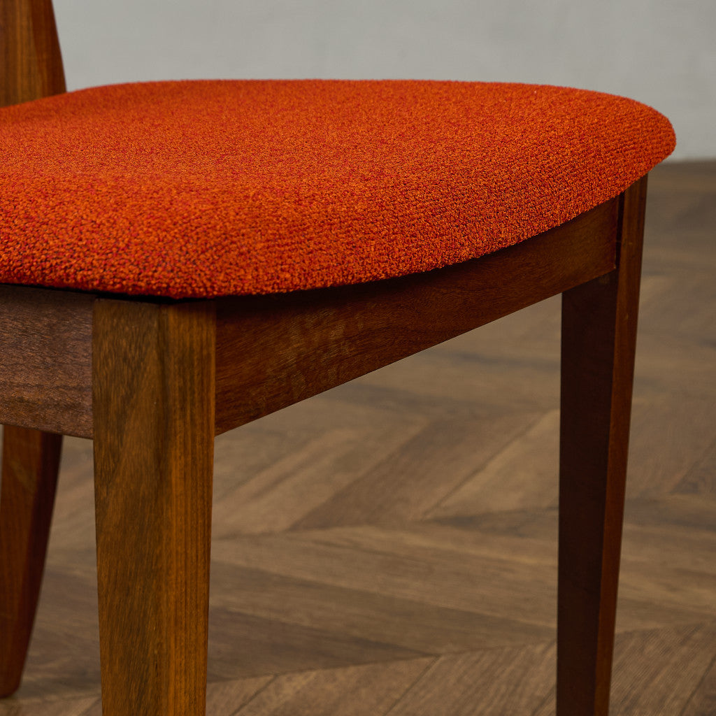 スラットバックチェア 座面張替え済み