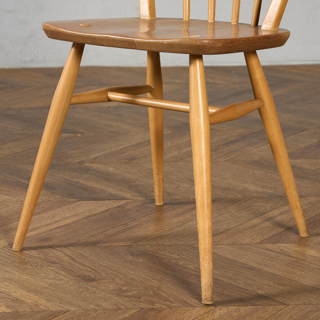 アーコール ERCOL 4本 スポーク フープバックチェア ラウンドゴールドラベル #97224