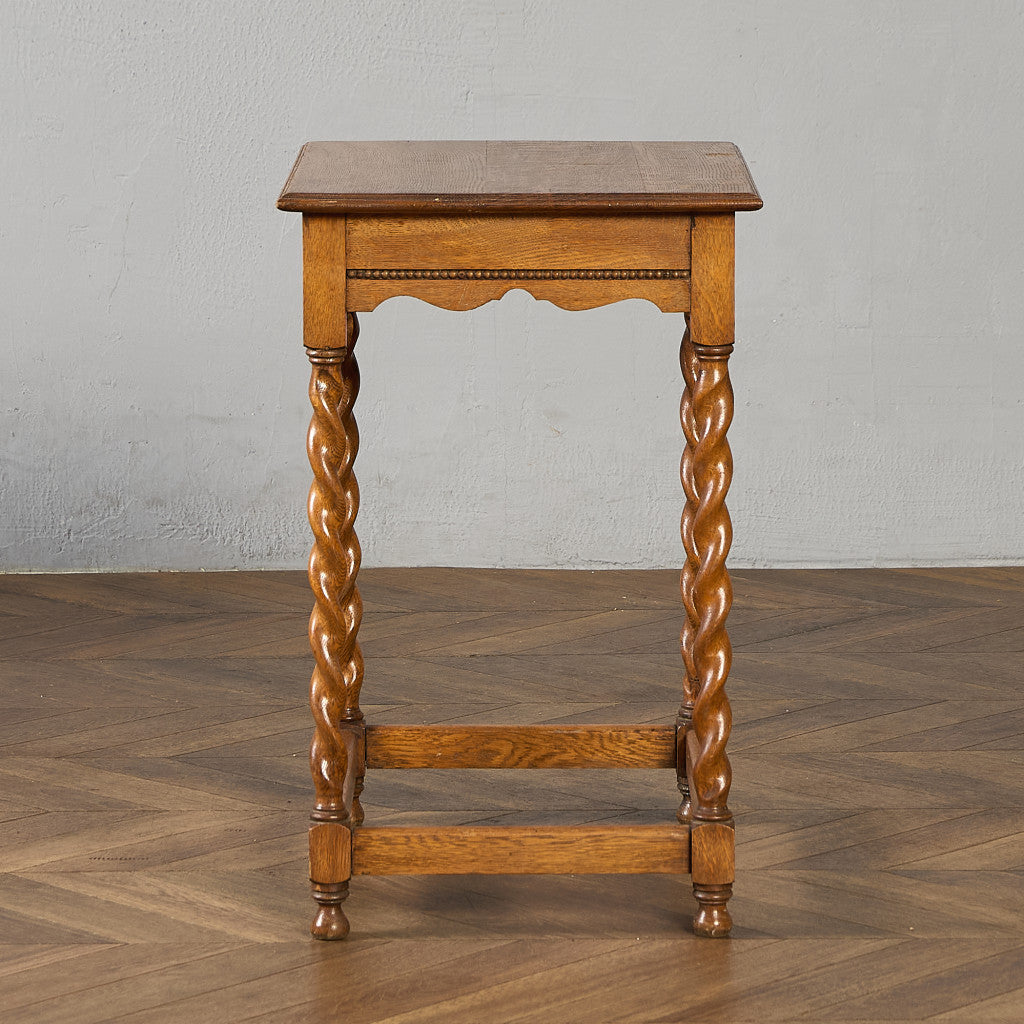 英国 クラシック バーリーシュガーツイスト サイドテーブル #97351