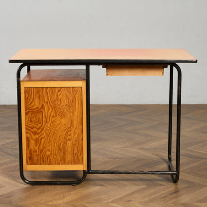 オランダヴィンテージ 片袖デスク