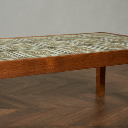 デンマーク製 タイルトップ コーヒーテーブル