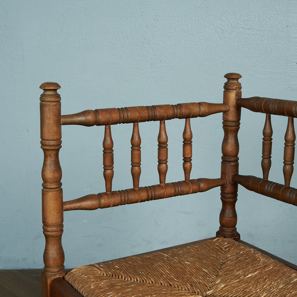 英国クラシック ラッシュシート張り コーナーチェア #81751 – camori