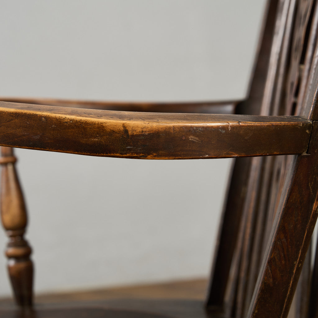 英国 クラシック ホイールバック ウィンザー アームチェア