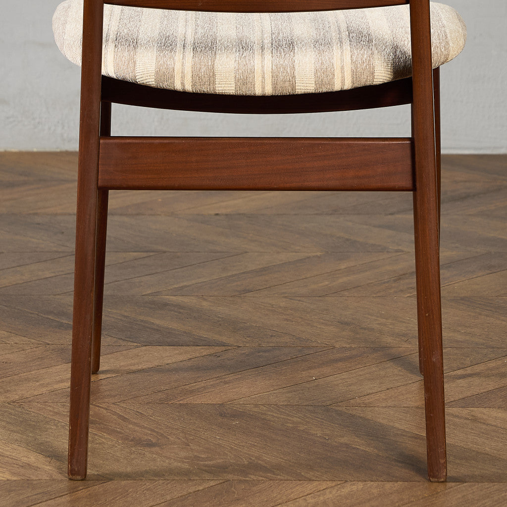 ヴィンテージ スラットバックチェア 座面張替え済み