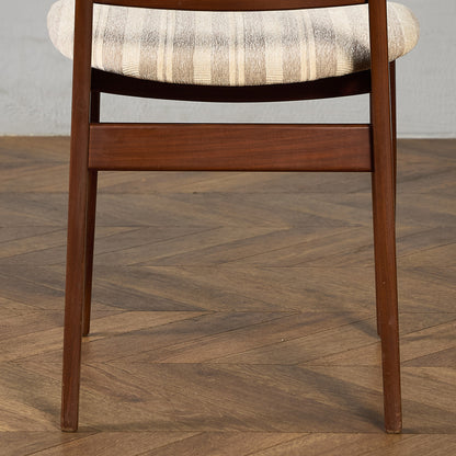 ヴィンテージ スラットバックチェア 座面張替え済み