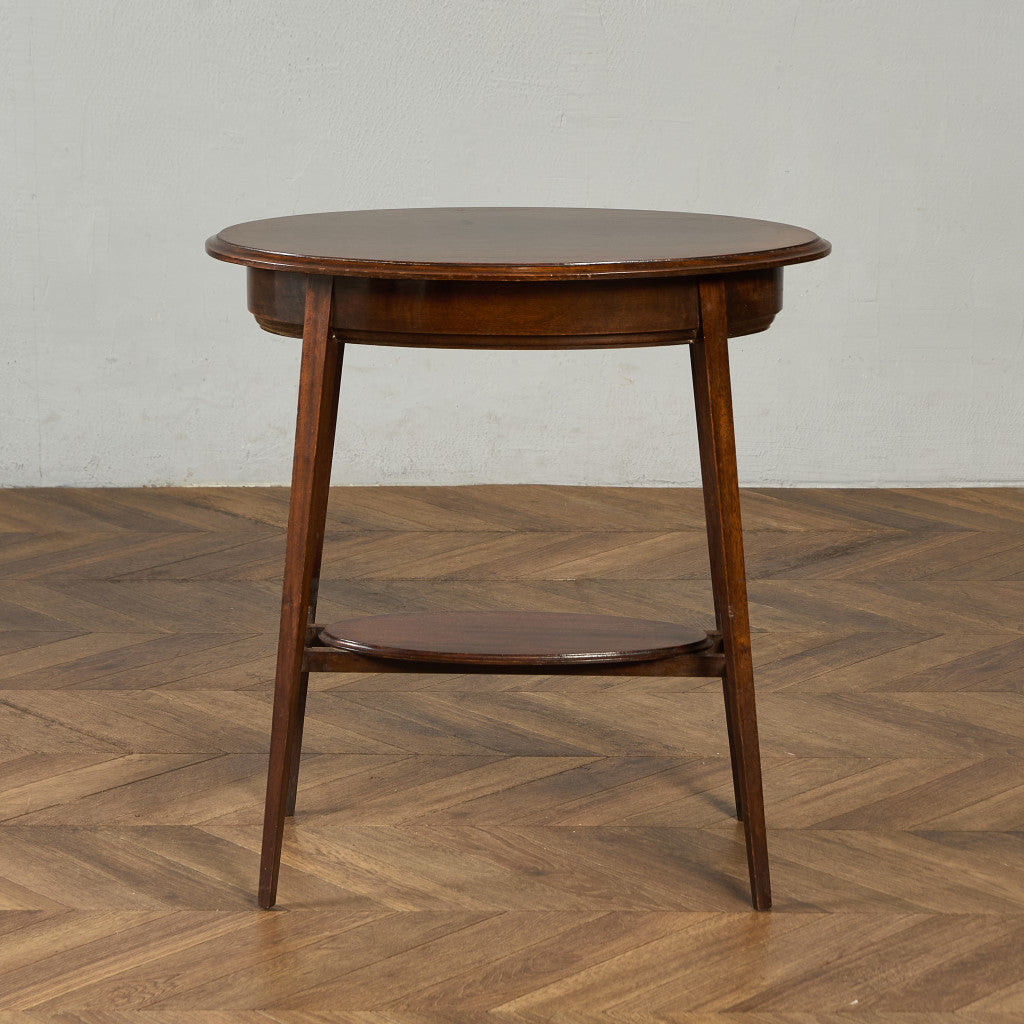 マホガニー材 サイドテーブル