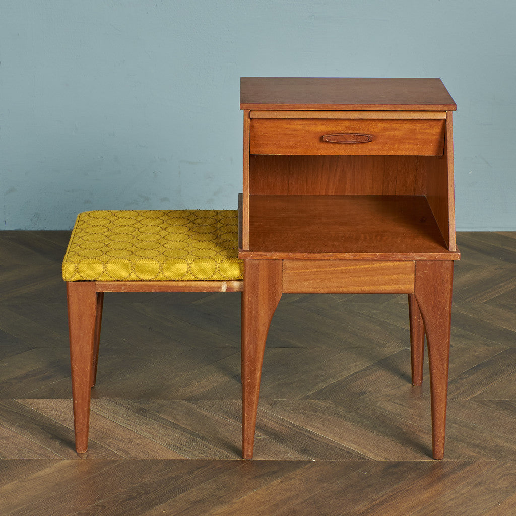 チッピー CHiPPY ヴィンテージ テレフォンベンチ / 座面張替え