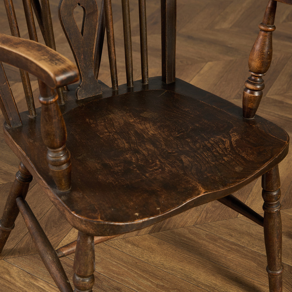 英国 クラシック ホイールバック ウィンザー アームチェア