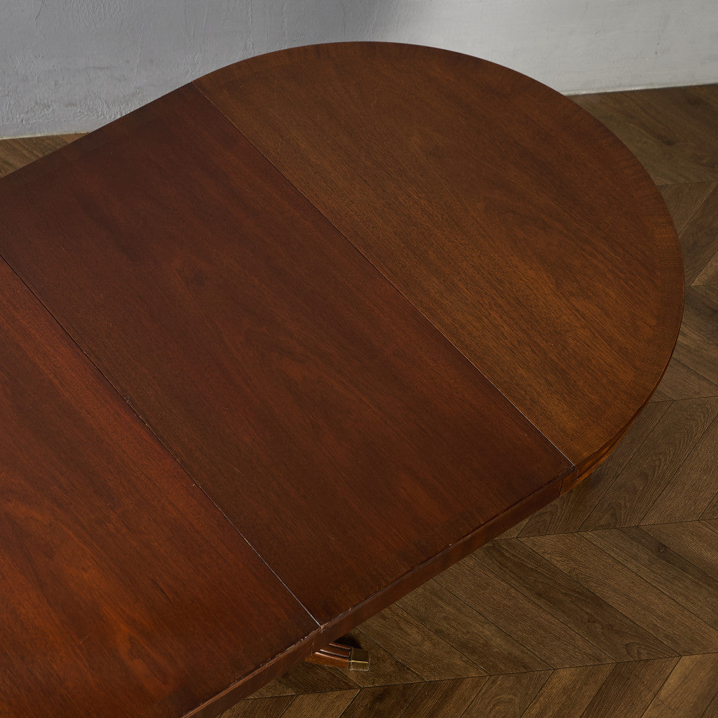 英国 クラシック エクステンション ラウンド ロング ダイニングテーブル