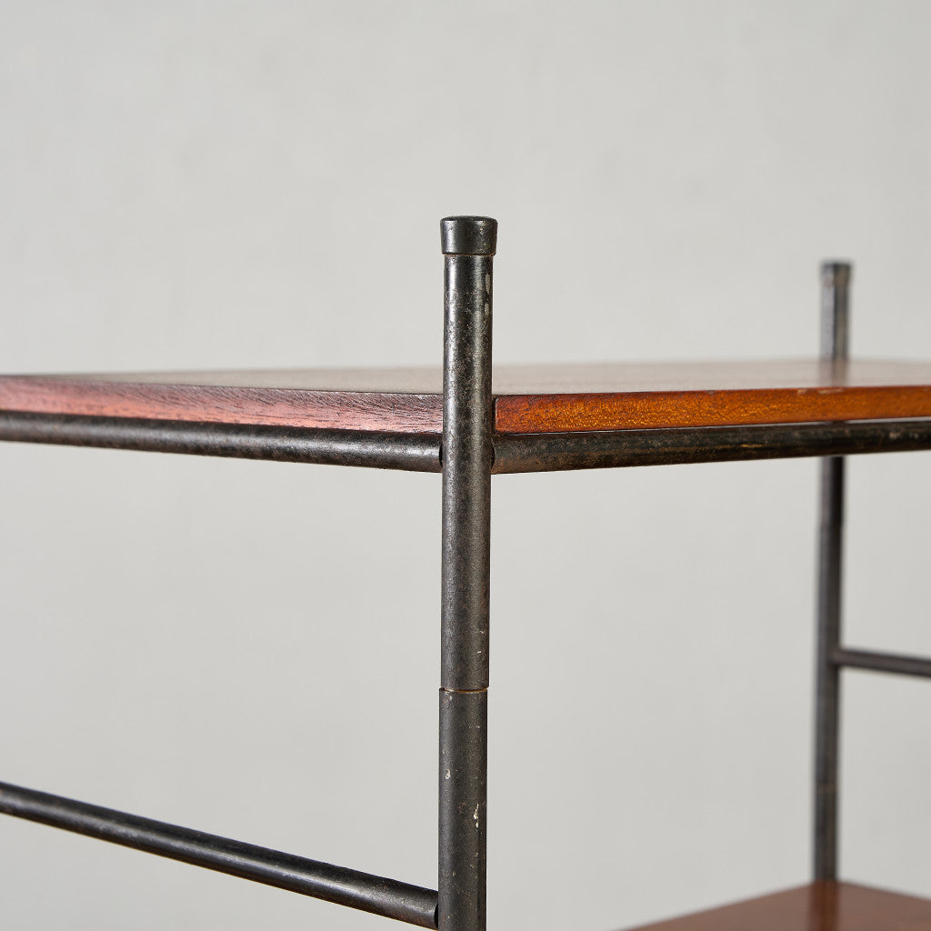 英国製 インダストリアル オープン シェルフ