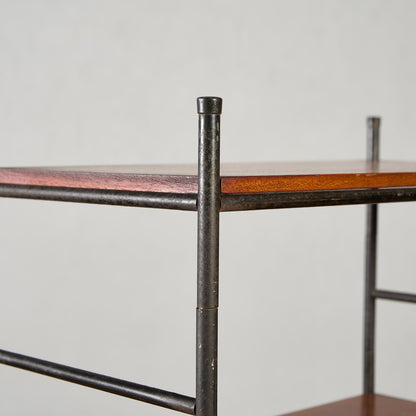 英国製 インダストリアル オープン シェルフ