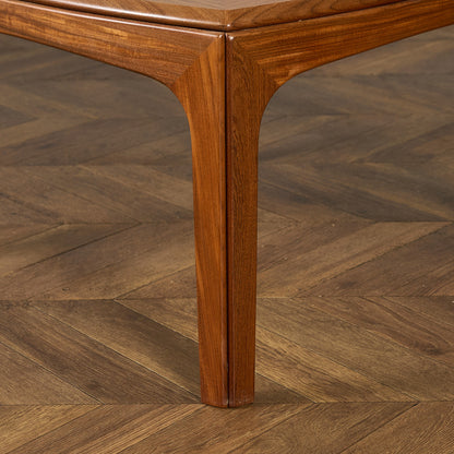 ヴィンテージ スクエア ガラス センターテーブル