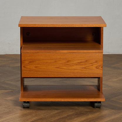 英国 ヴィンテージ ベッドサイド キャビネット