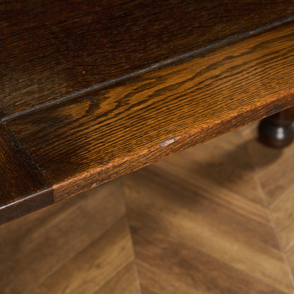 英国 クラシック ドローリーフ ダイニングテーブル