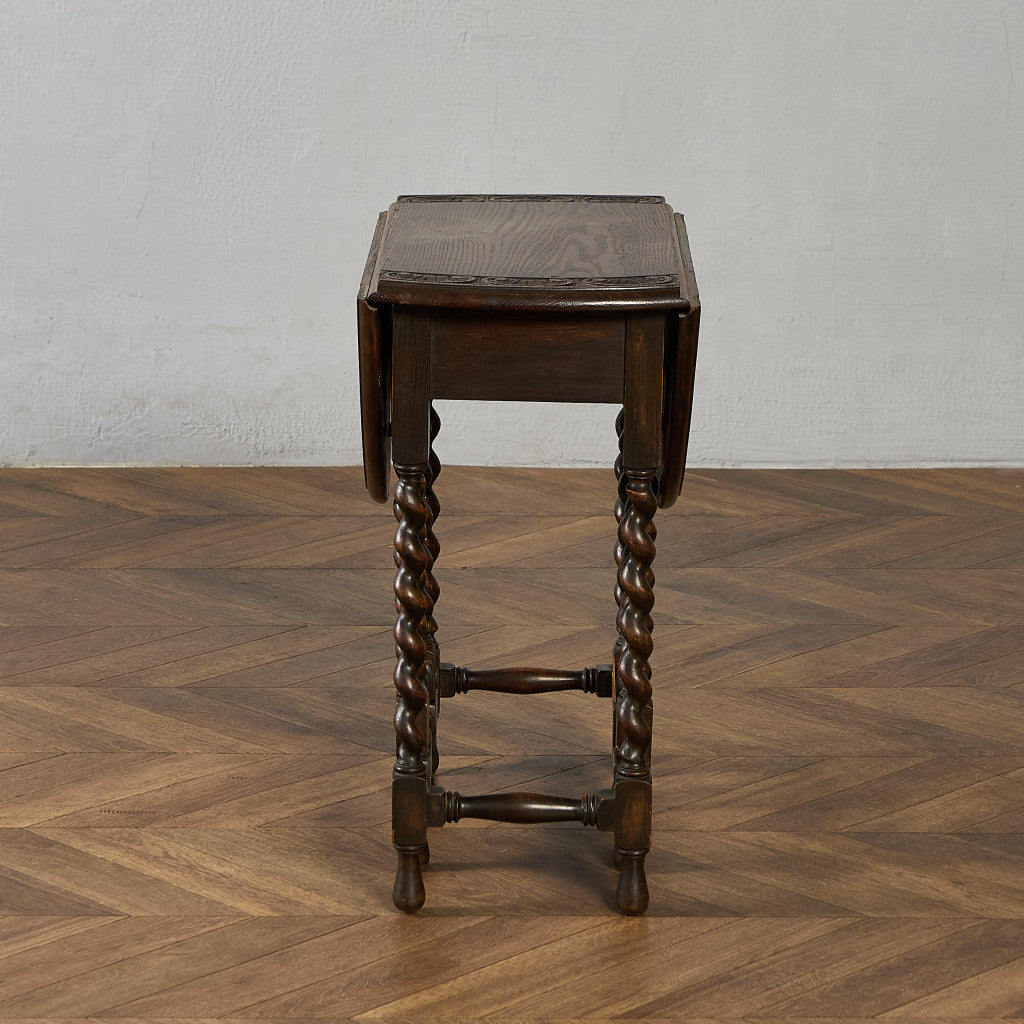 英国 クラシック ドロップリーフ ゲートレッグテーブル