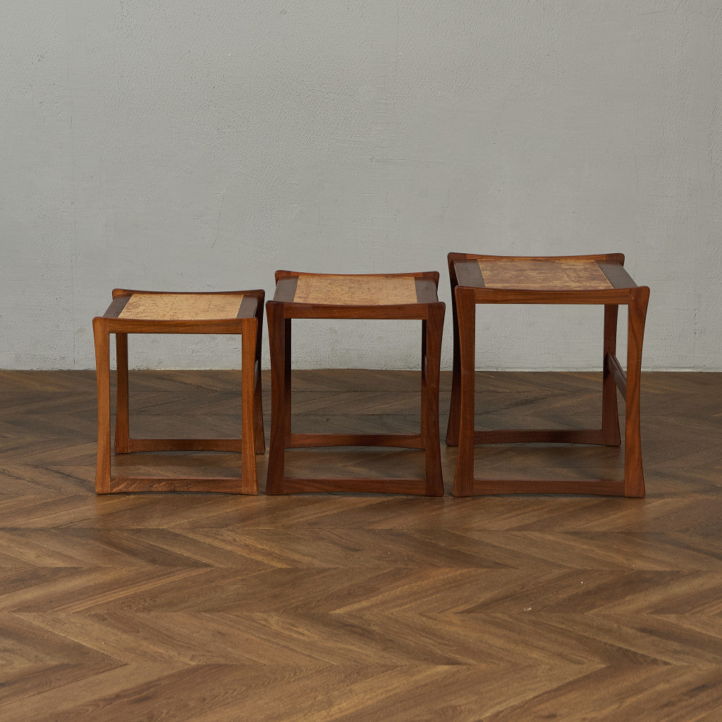 cork ヴィンテージ ネストテーブル (3577D)