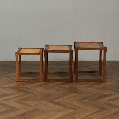 cork ヴィンテージ ネストテーブル (3577D)