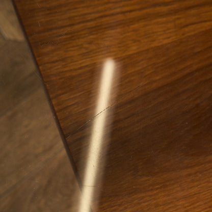 ロングジョン ヴィンテージ ガラストップ コーヒーテーブル