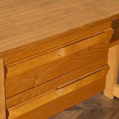 英国 ヴィンテージ 片袖 デスク