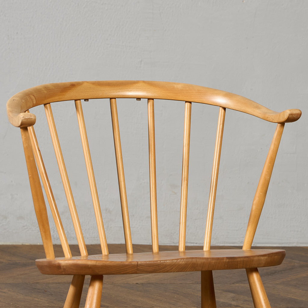 アーコール ERCOL ヴィンテージ スモーカーズ ロッキングチェア ブルー