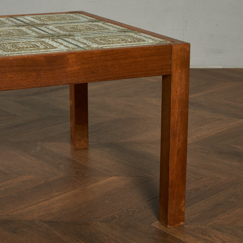 デンマーク製 タイルトップ コーヒーテーブル