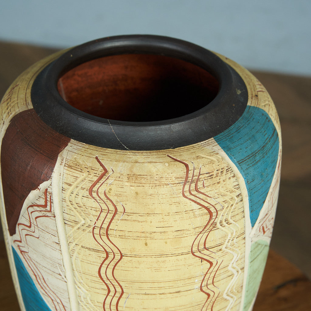 German Art Pottery フラワーベース