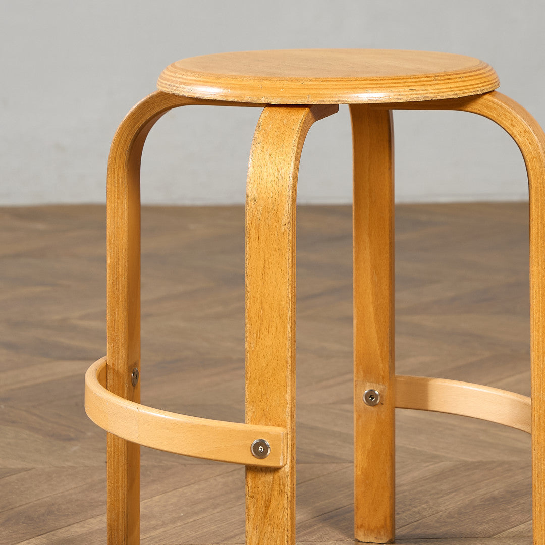 デンマーク LEIKA ヴィンテージ ベントウッド スツール