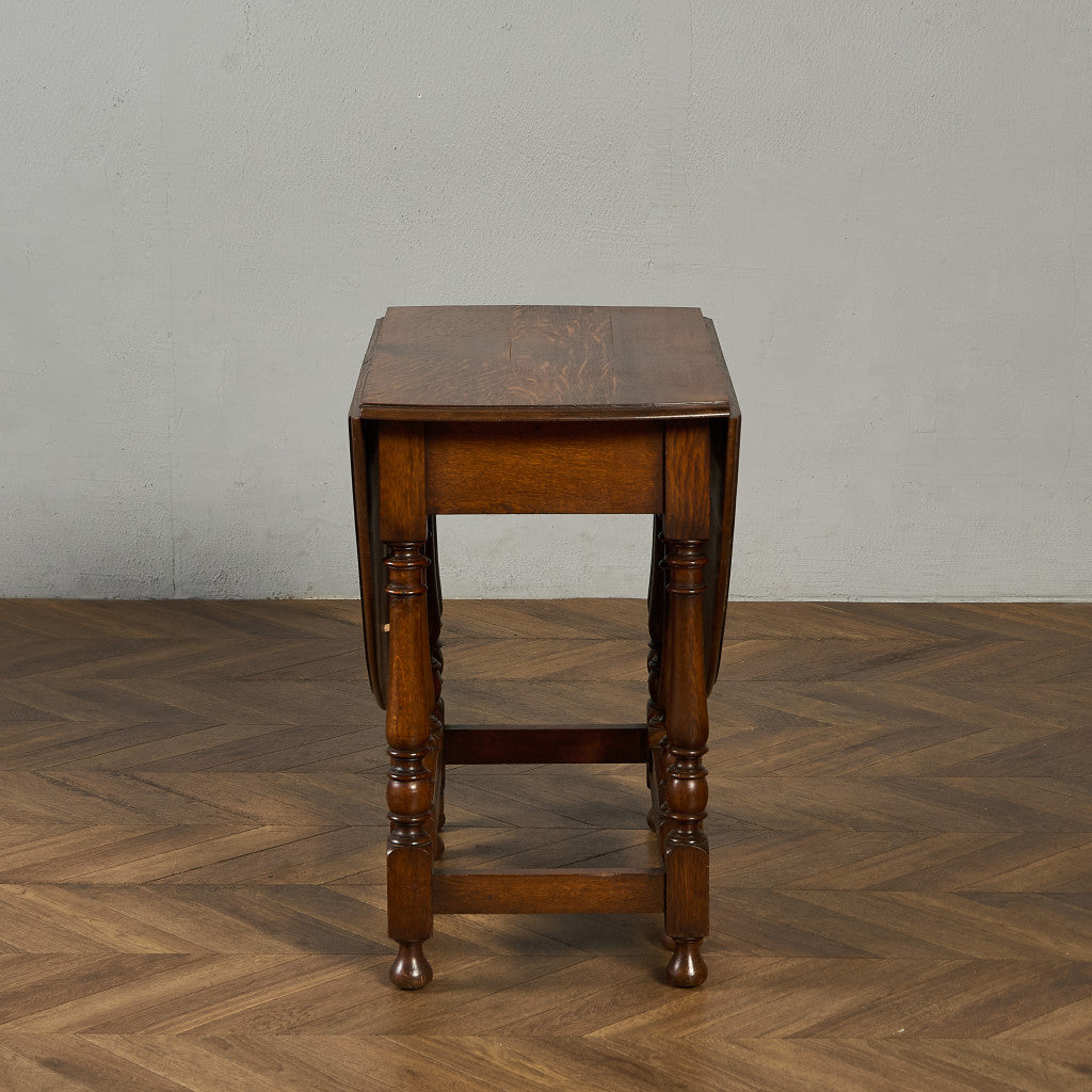 英国 クラシック ドロップリーフ ゲートレッグテーブル