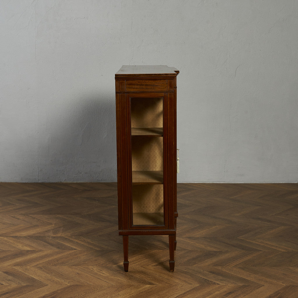 英国 クラシック キュリオケース ディスプレイキャビネット #90009