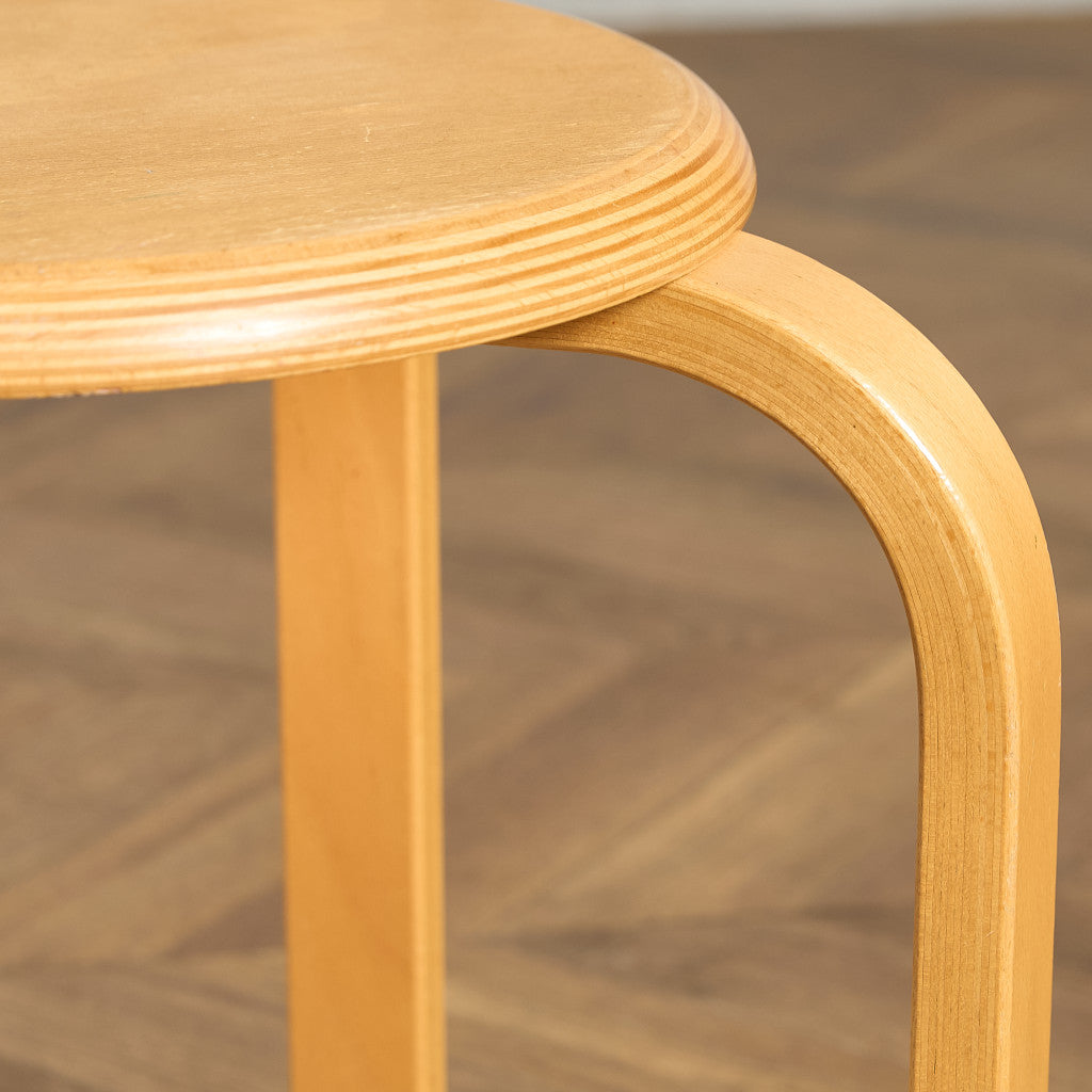 デンマーク LEIKA ヴィンテージ ベントウッド スツール